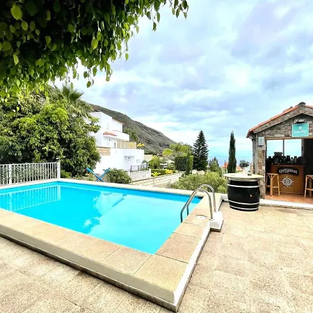 Beautiful House With Wifi, Private Pool And Unforgettable Ocean View In Tenerife * Κανδελάρια