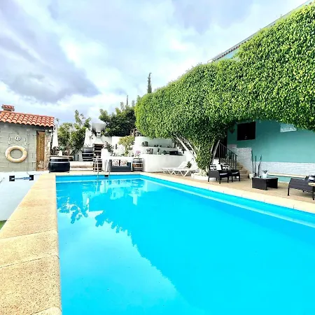 Beautiful House With Wifi, Private Pool And Unforgettable Ocean View In Tenerife Κανδελάρια
